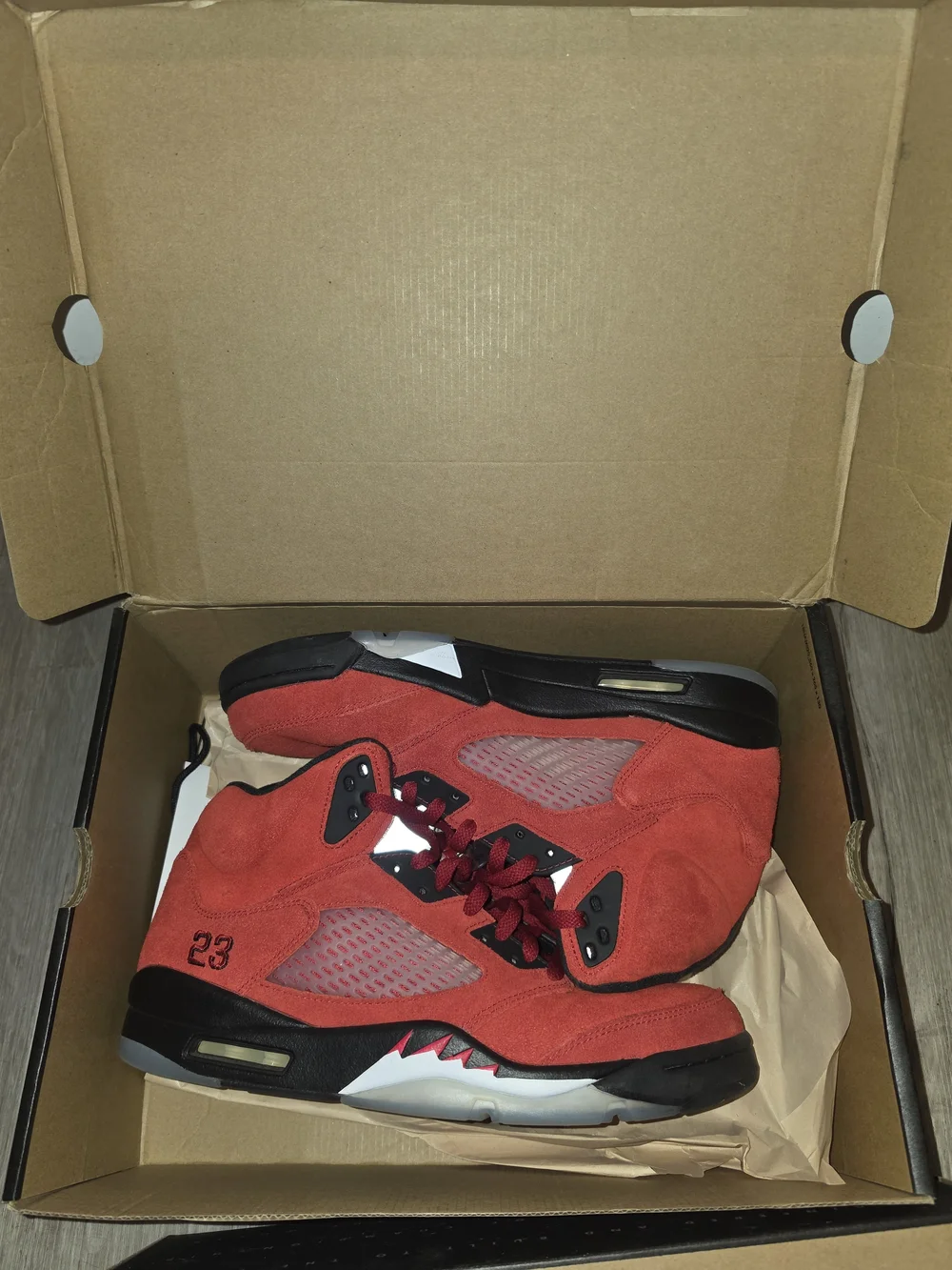 Air Jordan 5 Retro 'Raging Bull' 2021  WORN ONCE MAX CERTIFIED✅️✅️✅️